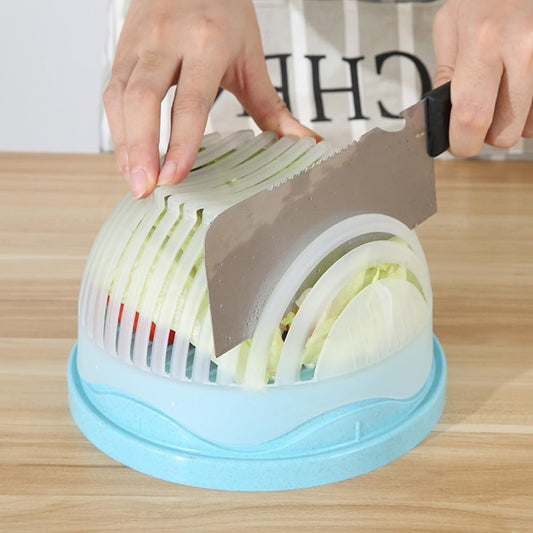 Creative Fruit and Vegetable Cutting Bowl